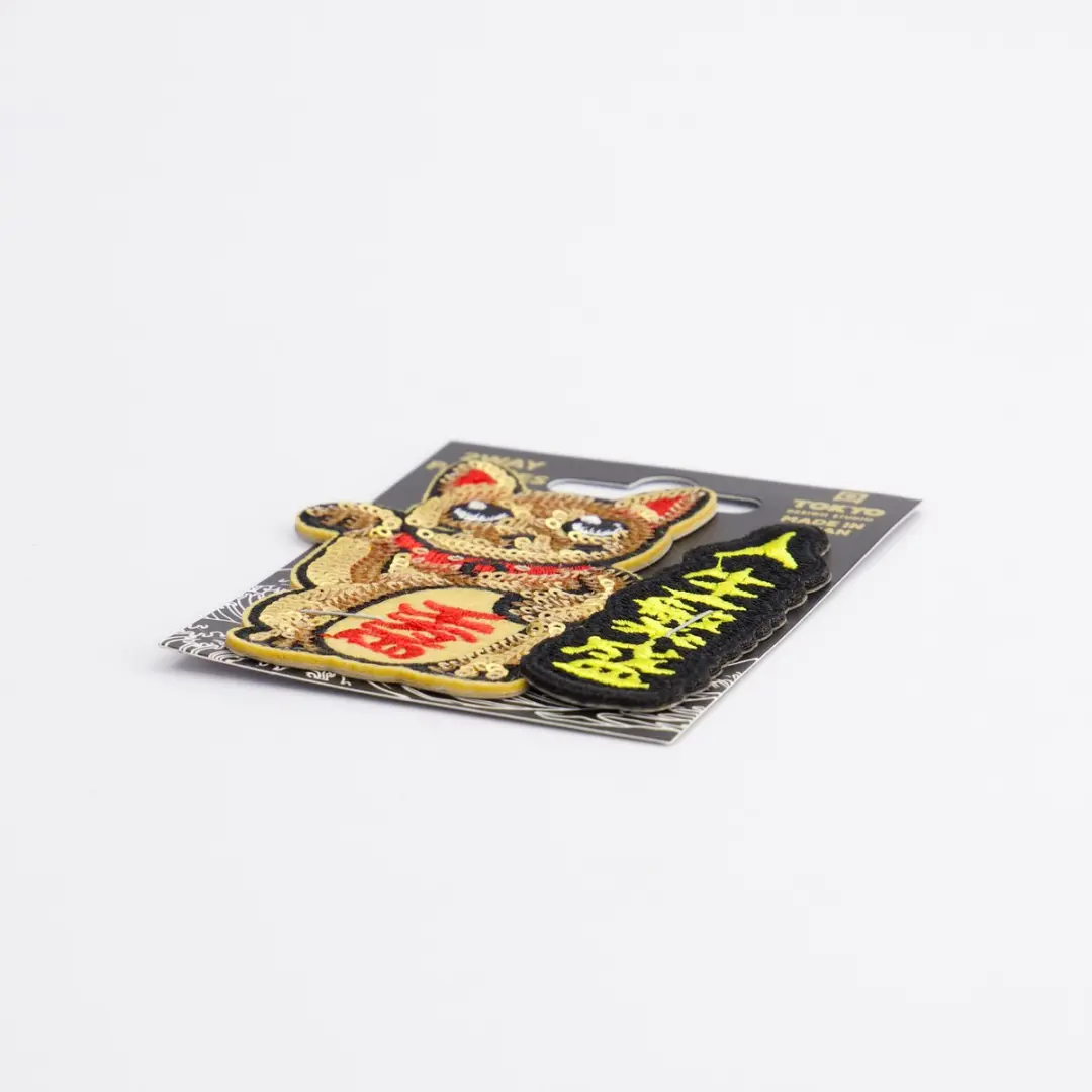 Tokyo Design Studio Lucky Cat Gold Patch - 1 Stuks