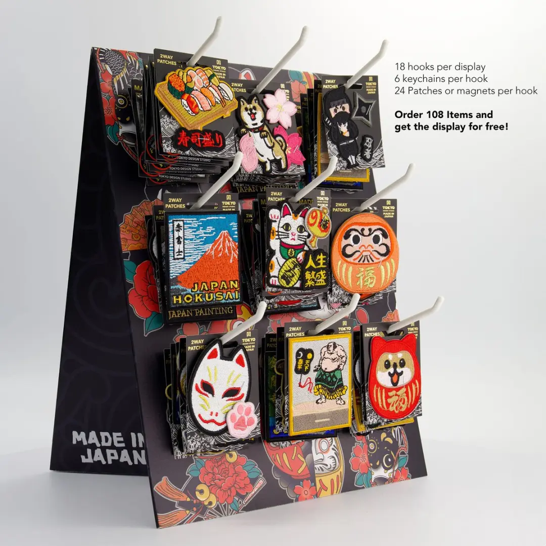 Tokyo Design Studio Lucky Cat Gold Patch - 1 Stuks