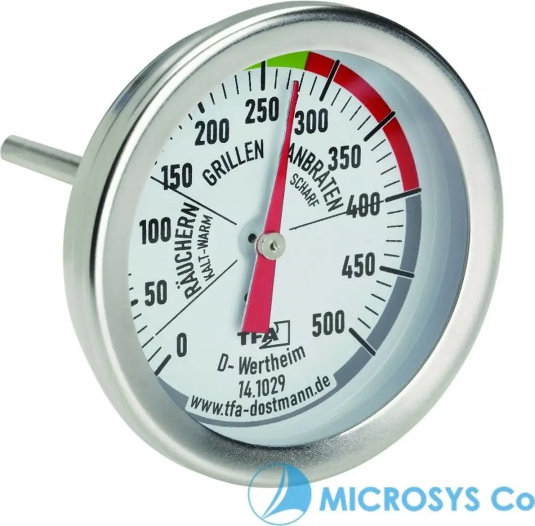 TFA Dostmann BBQ Thermometer - Zilver