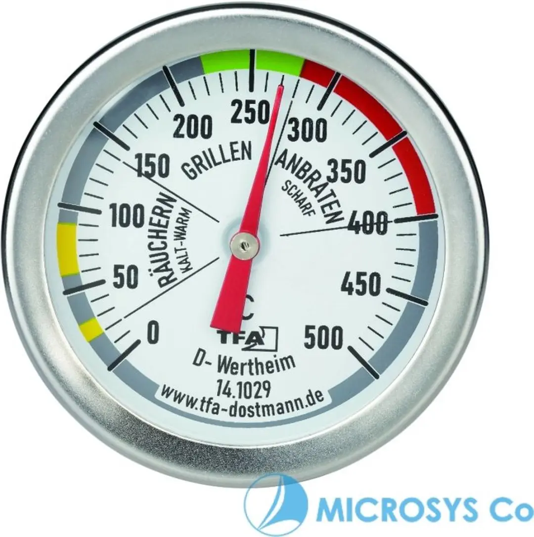 TFA Dostmann BBQ Thermometer - Zilver