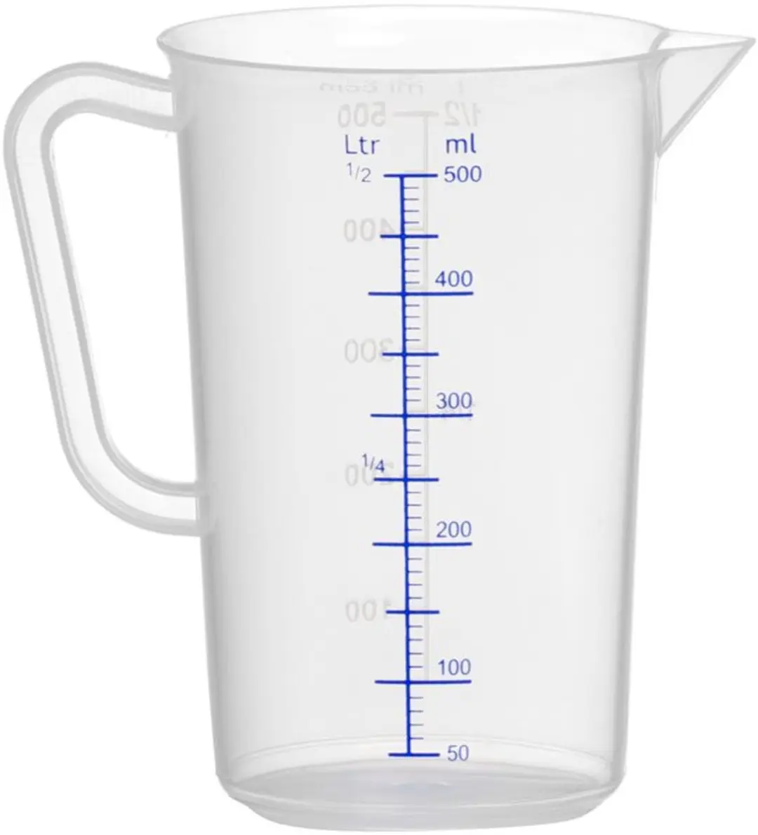 HENDI Maatbeker Polypropyleen 0,5L - Transparant