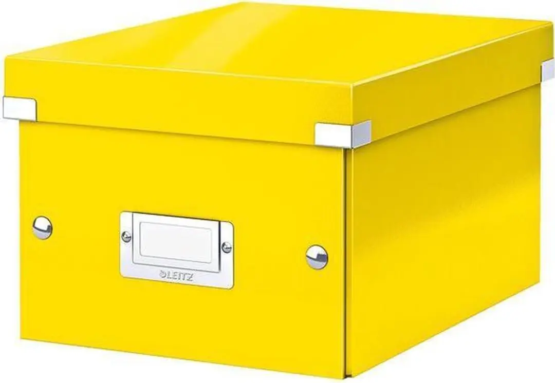 Leitz WOW Click & Store Kleine Opbergdoos Geel