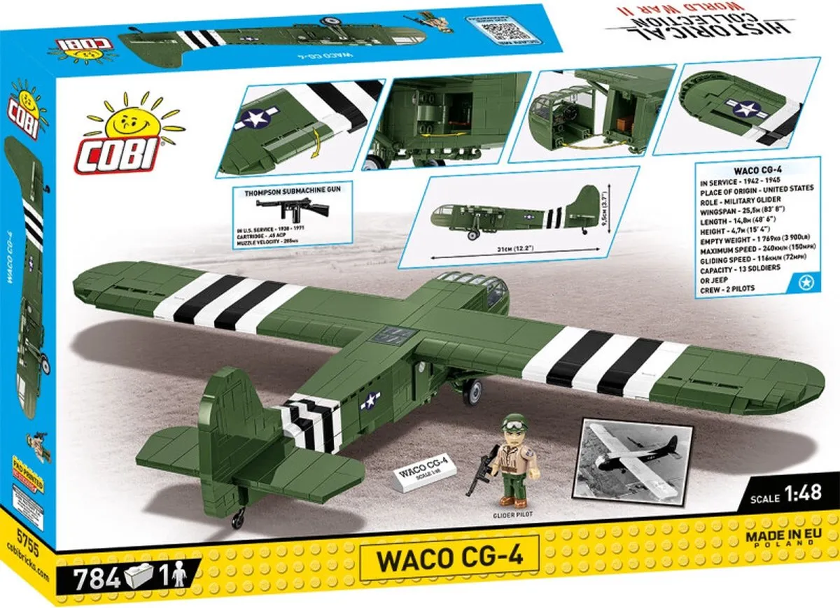 Cobi WACO CG D-Day COBI-5755 - 784 Stukken