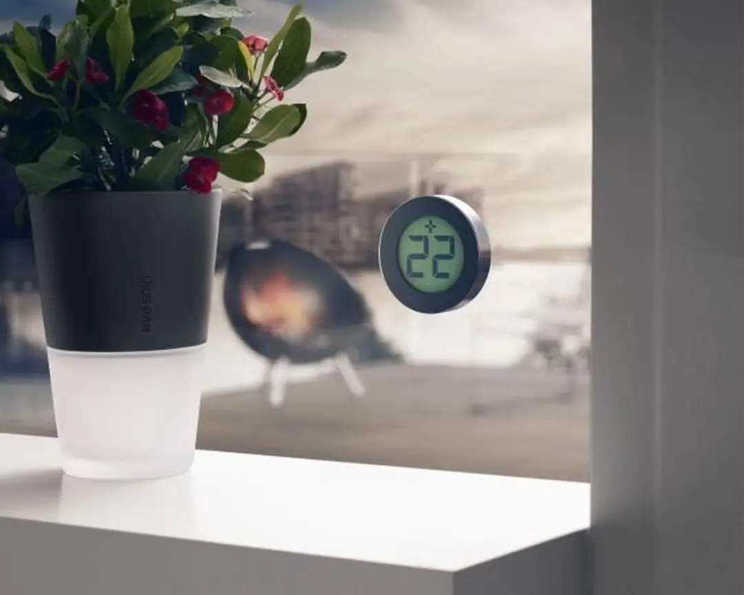Eva Solo Outdoor Thermometer Digitaal - Zilver