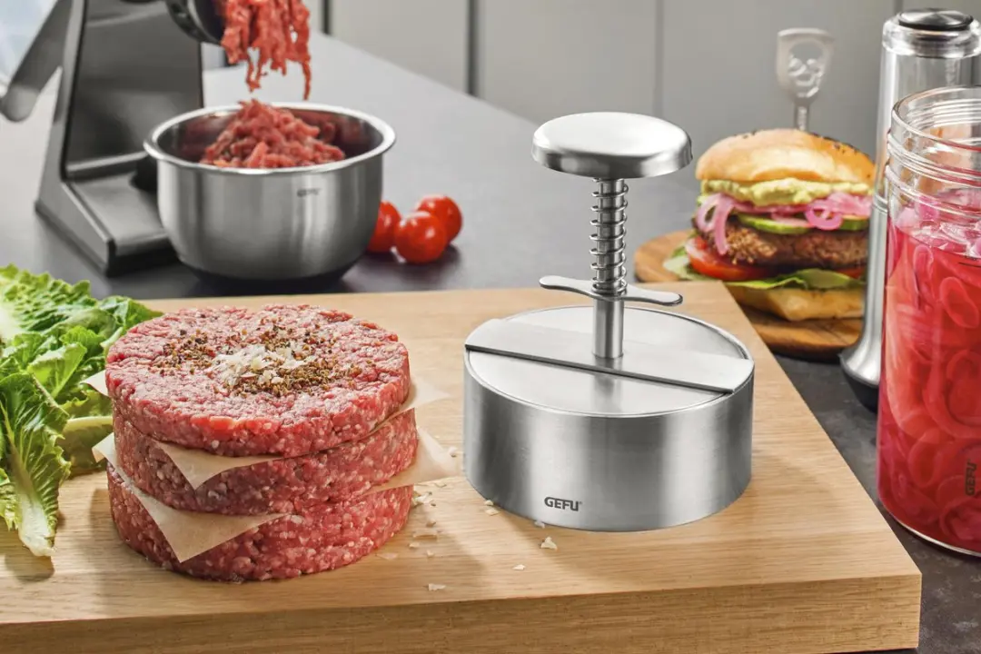 GEFU PÄTTI Professionele Hamburgerpers Ø11.5cm