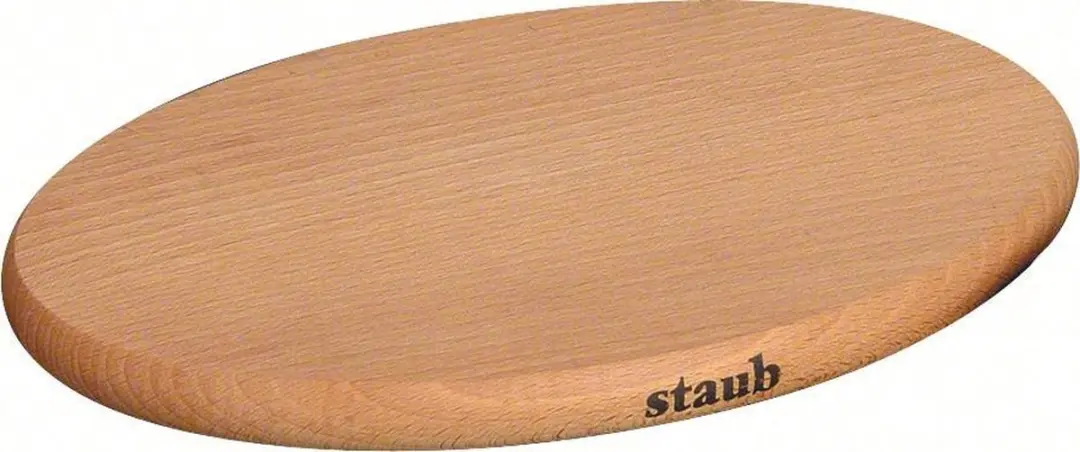 Staub Magnetische Houten Onderzetter 21x15cm
