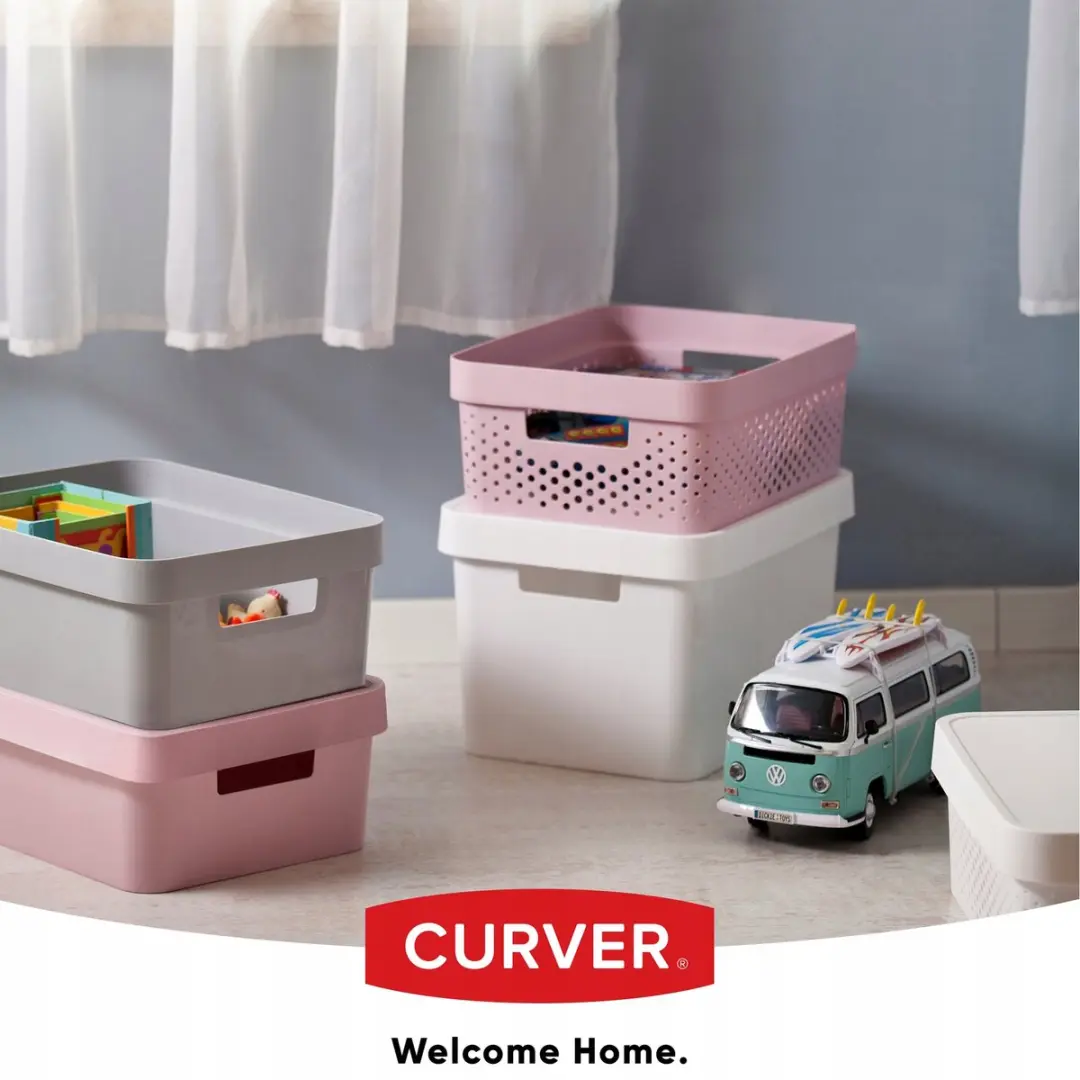 Curver Infinity Opbergdoos 17L - Lichtgrijs