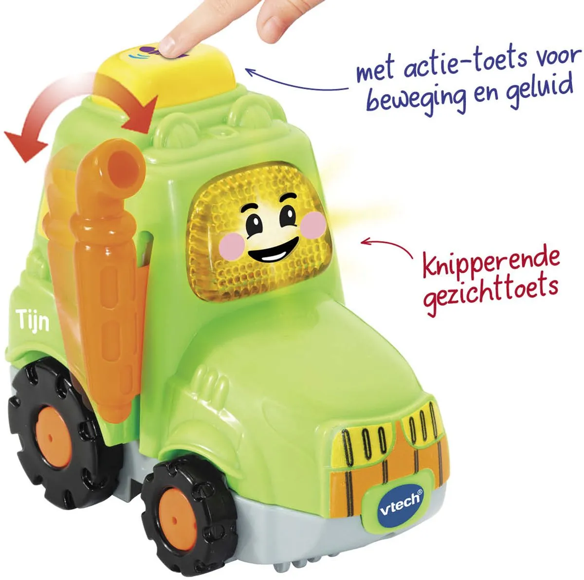 VTech Toet Toet Auto's Tijn Traktor - Speelfiguur