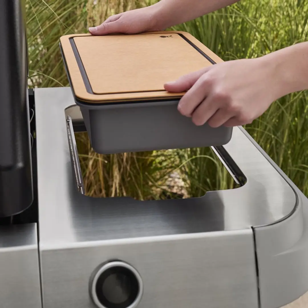 Weber Works Snijplank & Opvangbak Drop-In - 2 Stuks