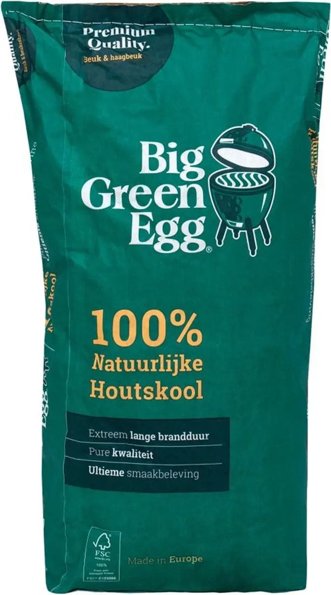 Big Green Egg Charcoal 100% Natural 4,5 kg