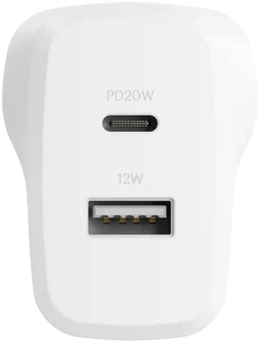Cygnett PowerPlus CY3626POFLW Oplader 32W - 2 Poorten - Wit - afbeelding 6 van 6