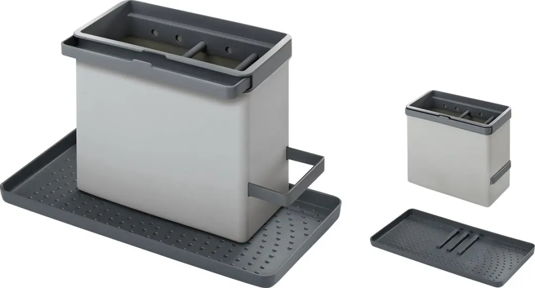 Metaltex Tidy Tex Gootsteenorganizer - Grijs - afbeelding 6 van 6