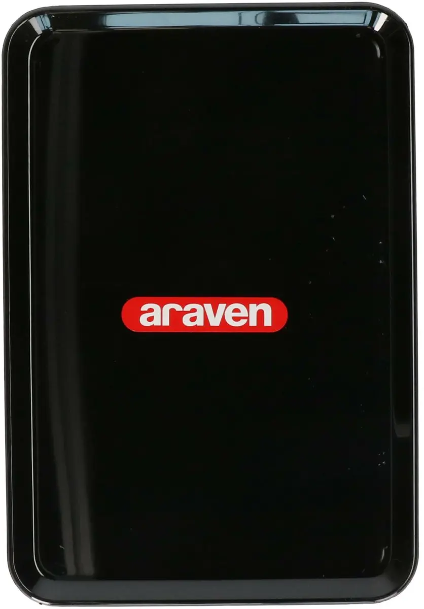 Araven Plat Horeca Dienblad 35x24cm - Zwart