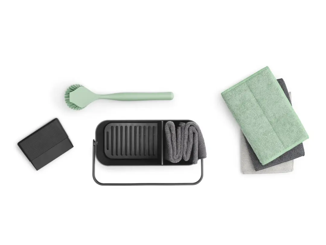 Brabantia SinkSide Aanrecht Organizer Set 8-delig - Dark Grey
