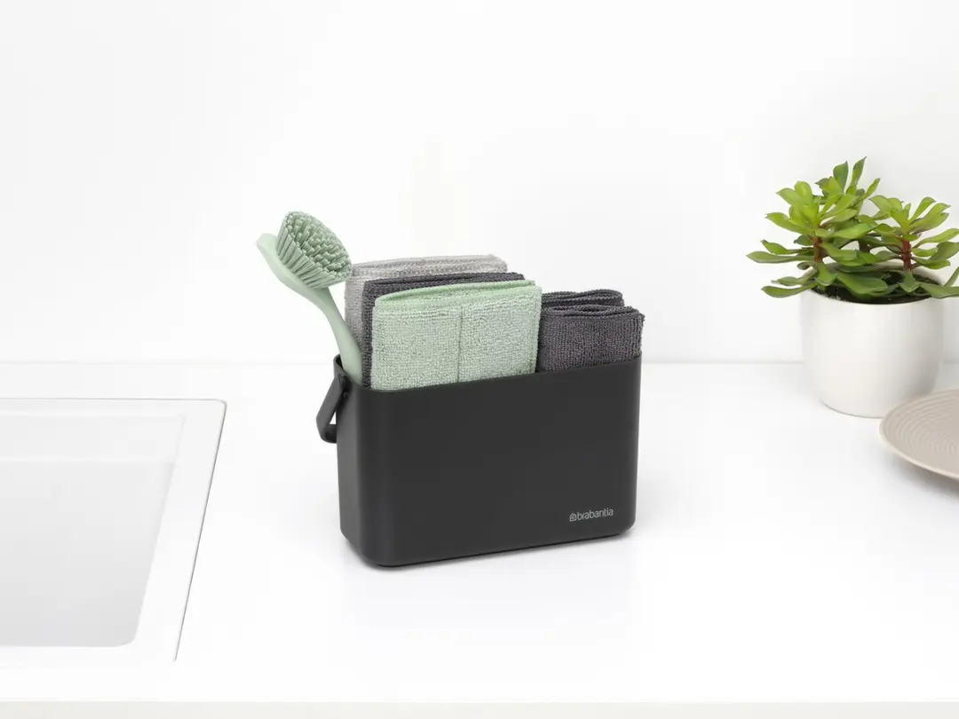 Brabantia SinkSide Aanrecht Organizer Set 8-delig - Dark Grey