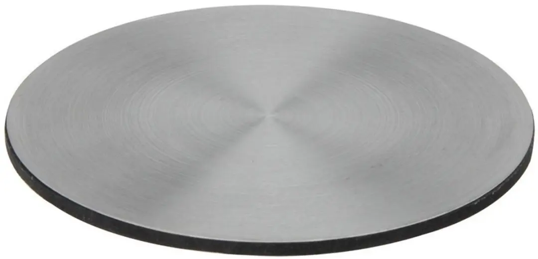 Bellatio Design Onderzetters RVS 18 Stuks - Ø10cm - Zilver
