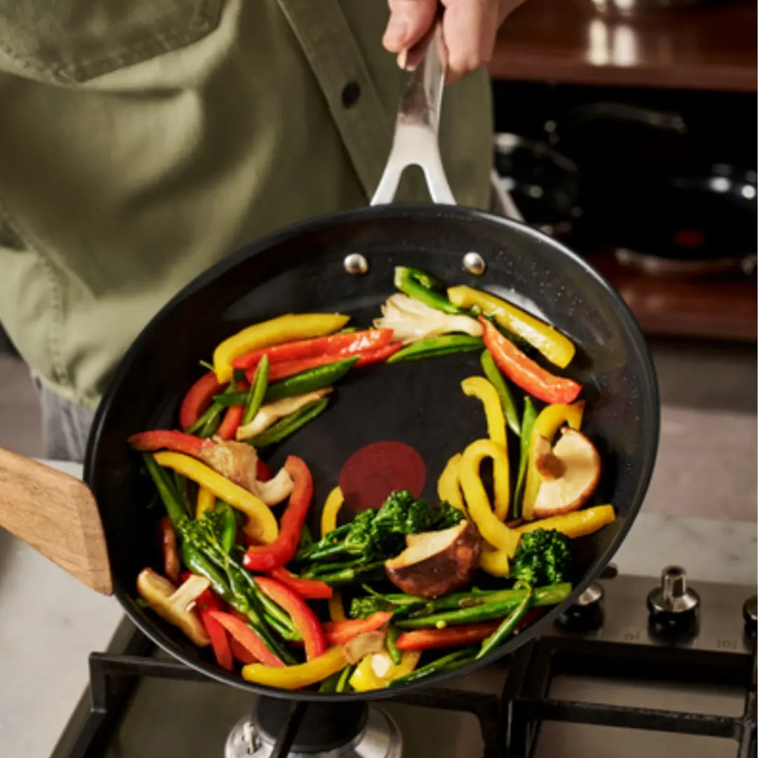 Jamie Oliver by Tefal Classic Cook Keramische Wokpan 30cm - Inductie - 2 Stuks