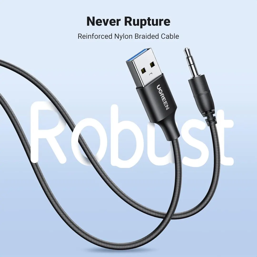 UGREEN 35002 Bluetooth 5.4 Adapter - Auto - Zwart