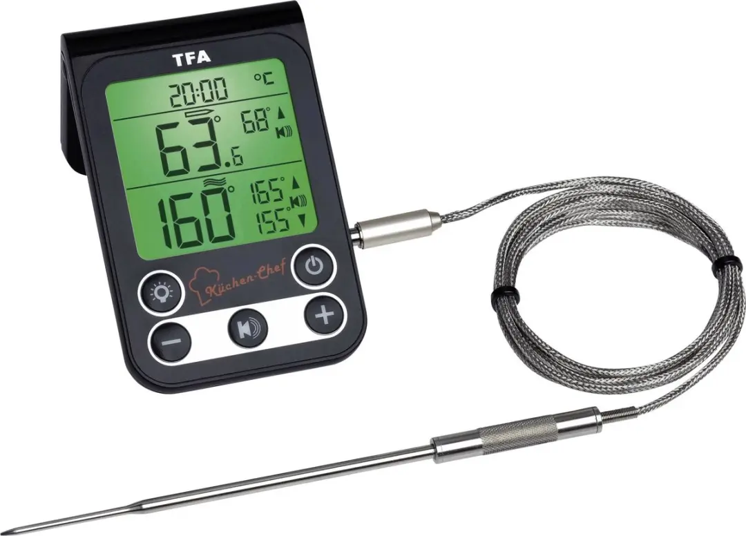 TFA Dostmann 14.1512.01 Digitale BBQ Thermometer