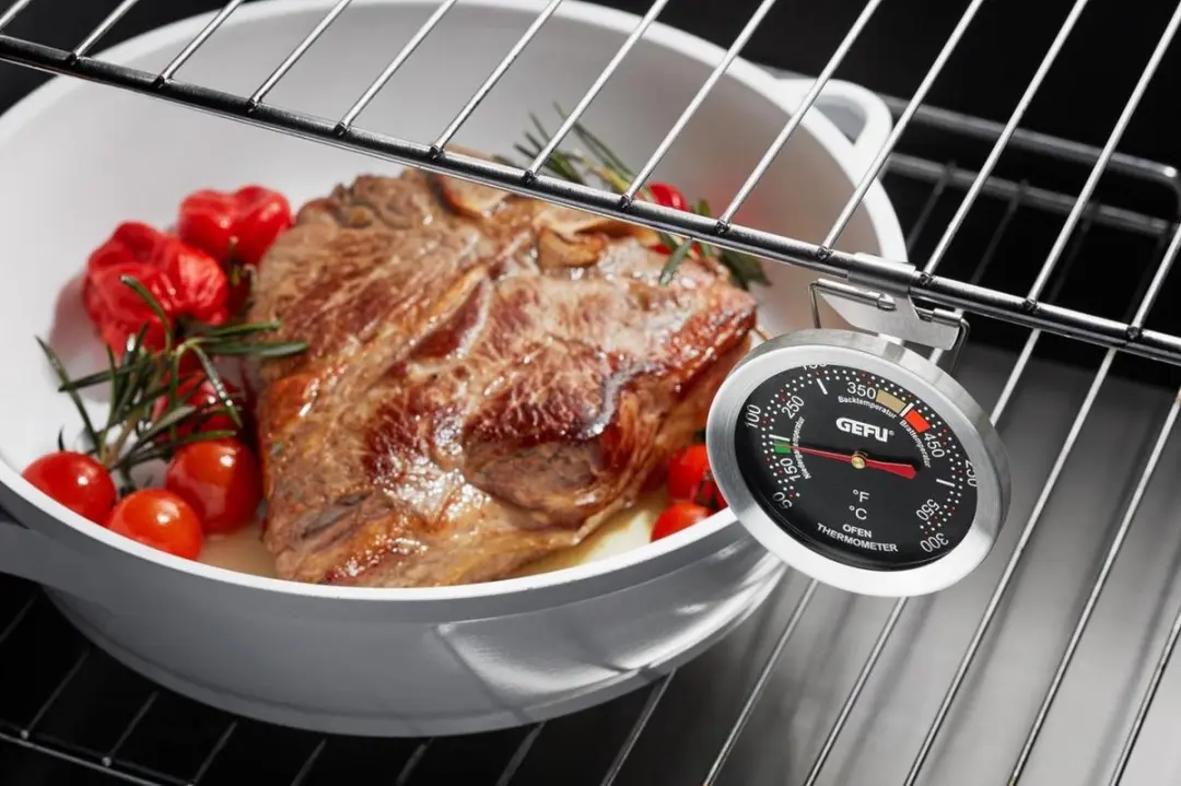 GEFU Messimo Oventhermometer - RVS - Zwart