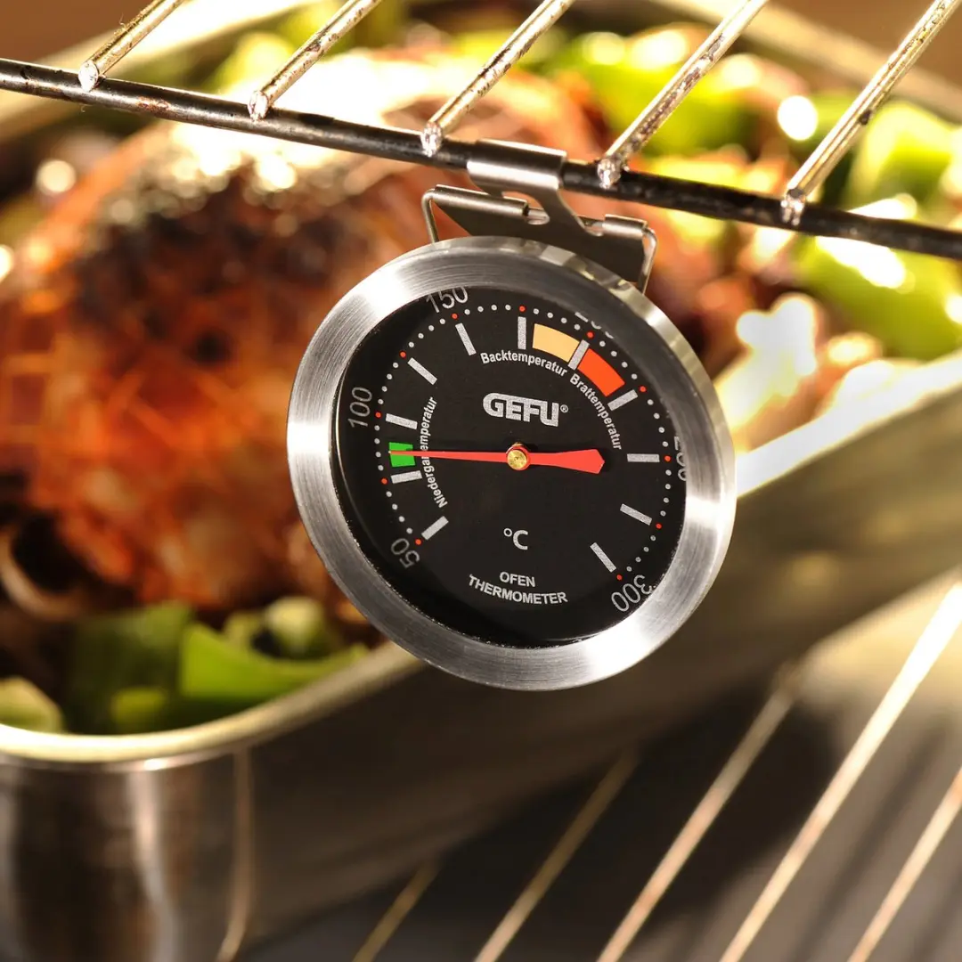 GEFU Messimo Oventhermometer - RVS - Zwart