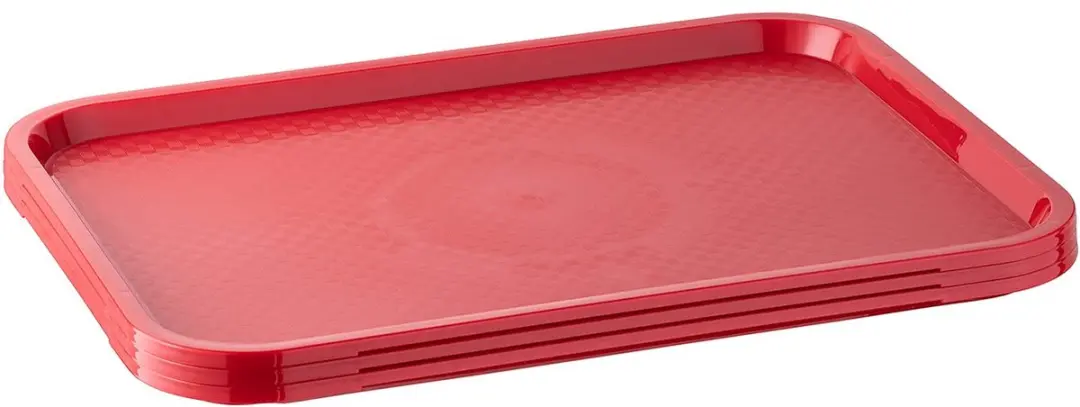 APS Dienblad Rood - 35x27cm - Set van 6