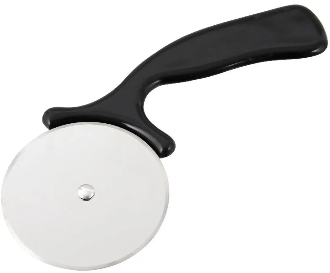 Fackelmann Basic Pizzasnijder 16 cm Zwart PP/RVS
