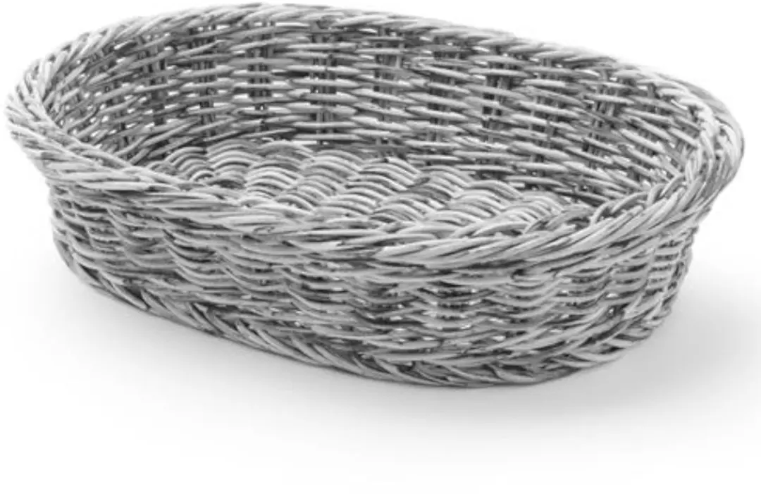 HENDI Ovale Broodmand 320x230x70mm - Lichtgrijs