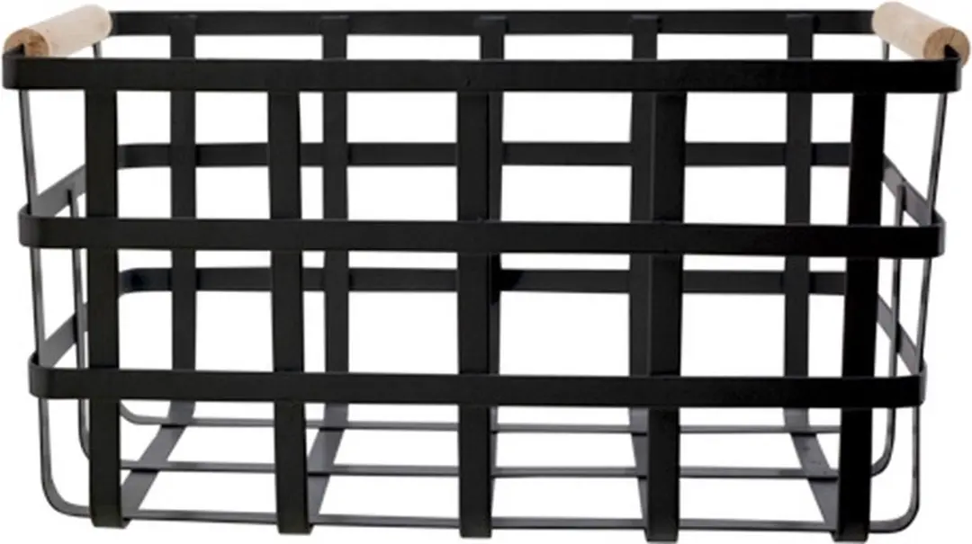 Cosy&Trendy Industriele Draadmand 31x18x16cm - Zilver - afbeelding 3 van 3