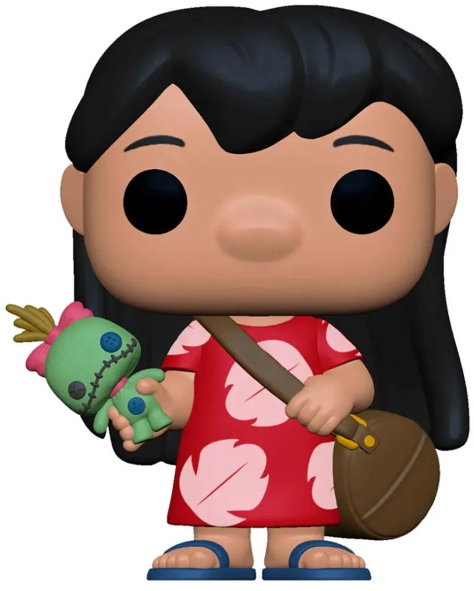 Funko Lilo & Stitch POP! Vinyl Figure - Lilo met Scrump 9cm - Rood