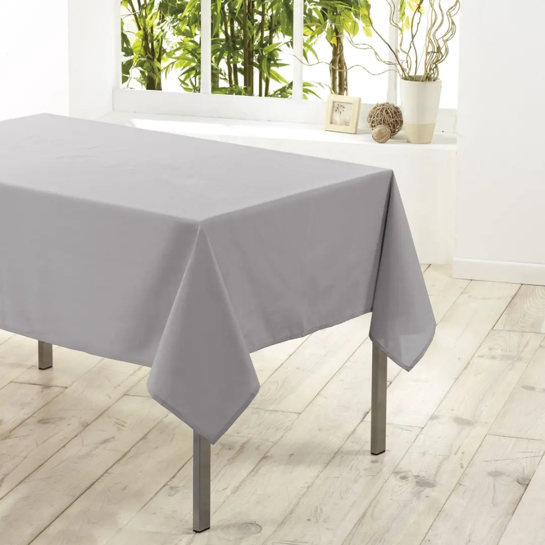 Wicotex Tafellaken Lichtgrijs 140x250cm - Vlekbestendig