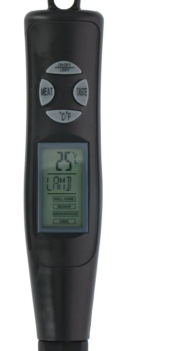 Alpina Vleesthermometer Digitaal - 2 Probes - Zwart - afbeelding 6 van 6