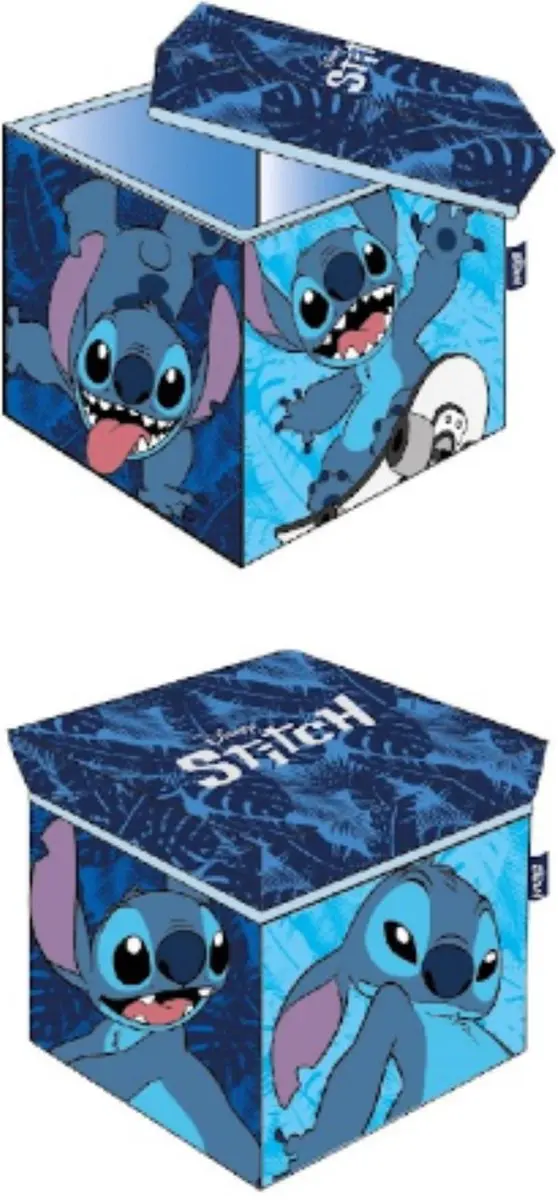 Pokémon Lilo & Stitch Opbergdoos - Stoel Blauw 30cm
