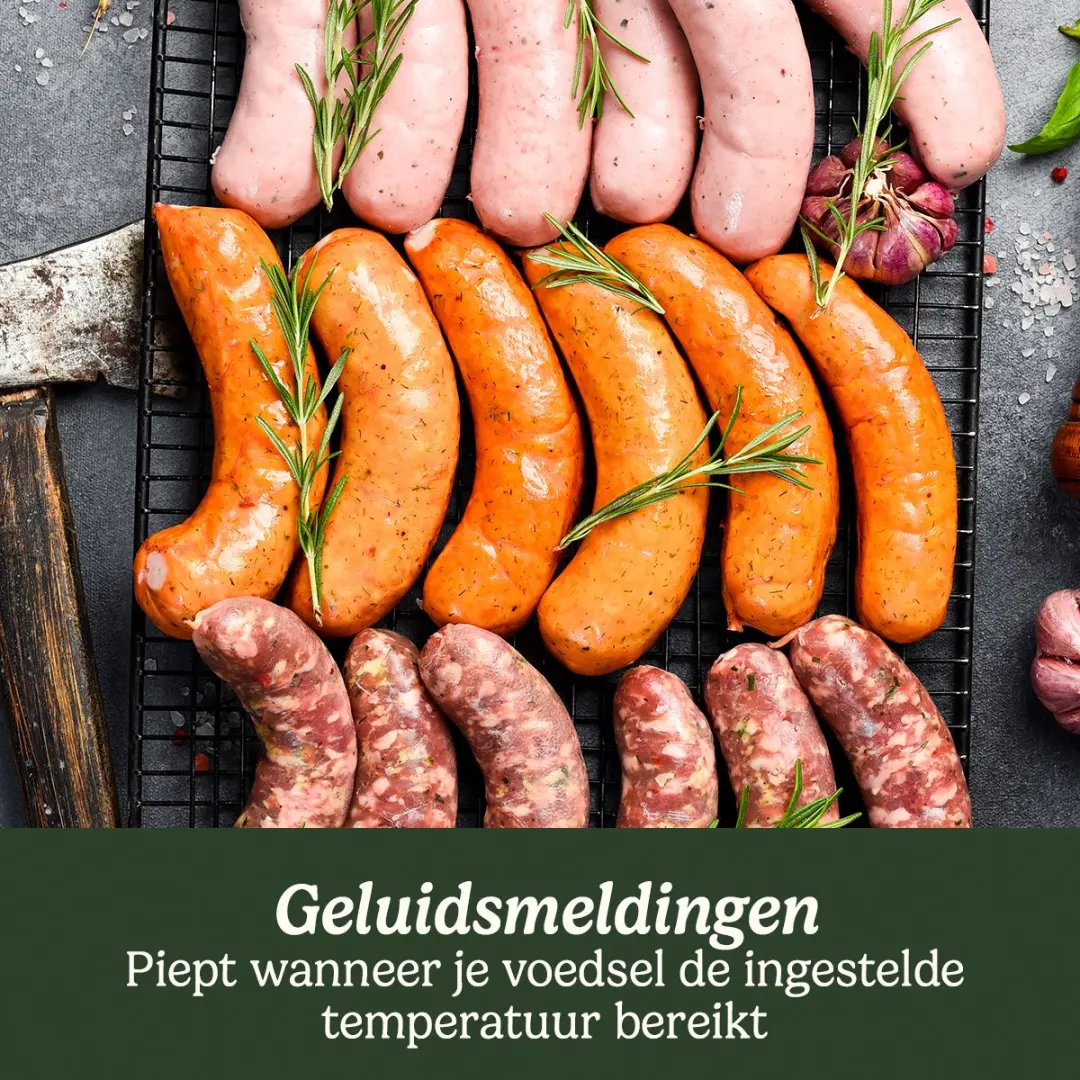 Cuisinart Digitale BBQ Thermometer - Zwart