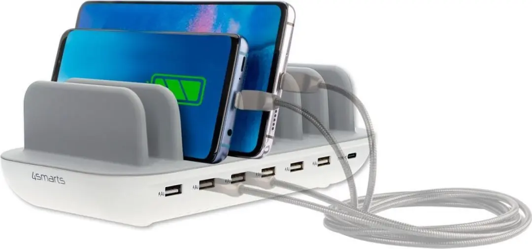 4Smarts Universeel 60W Oplaadstation 7 Poorts