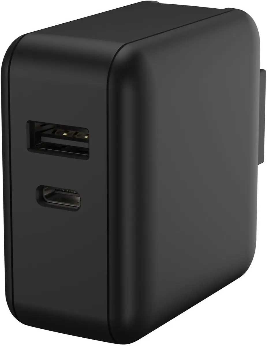 Ansmann 1001-0140 Oplader 30W - 2x USB-C - Zwart