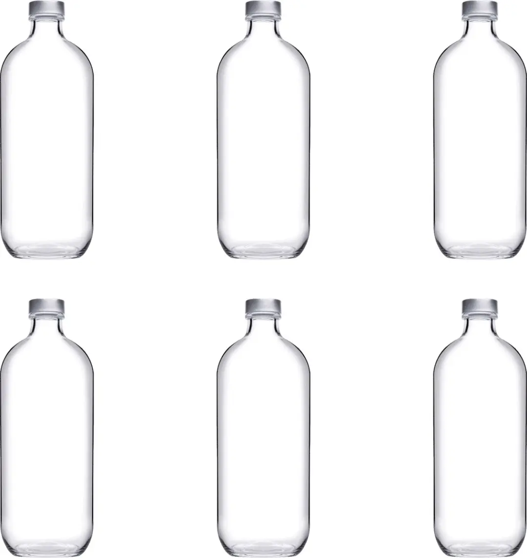 Pasabahce Iconic Fles 1,1L - 6 Stuks
