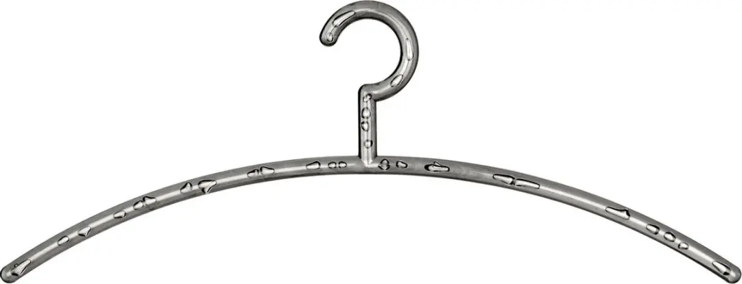 Wenko Kledinghanger Bubble Clear 46x17,5cm