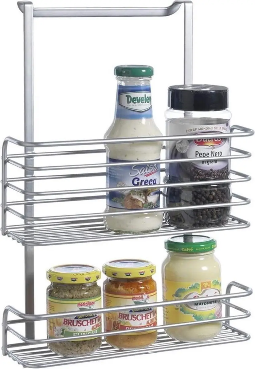 Metaltex Galileo Lijn Dubbele Mand - Zilver - afbeelding 3 van 6