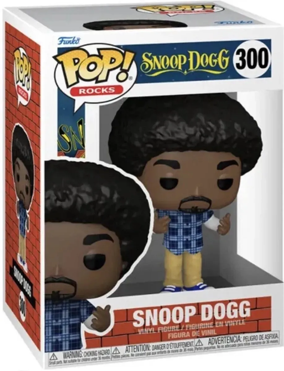 Funko Pop Rocks Snoop Dogg - 9,5 cm - #300