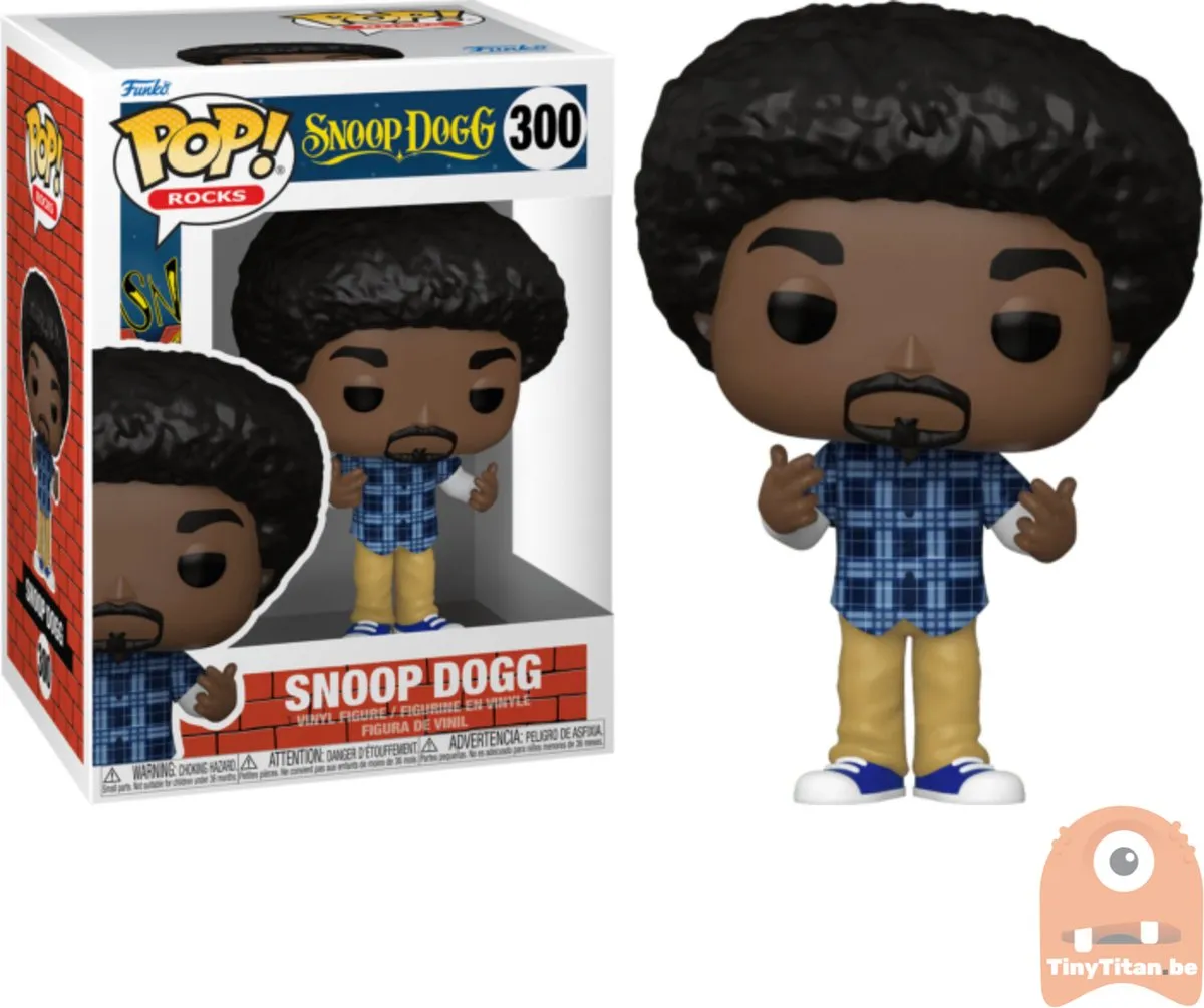 Funko Pop Rocks Snoop Dogg - 9,5 cm - #300