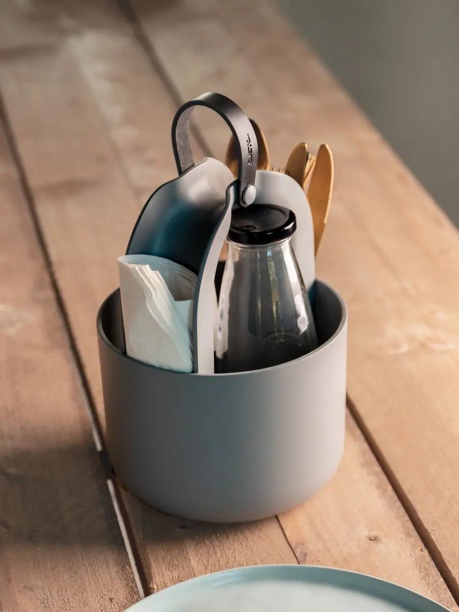 Gusta Opberger Tafelgerei Organizer 0.5L - Grijs