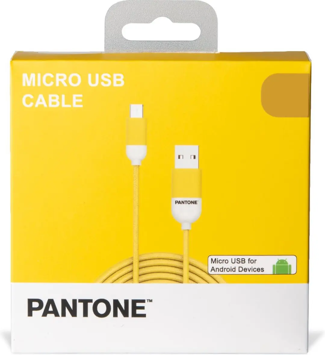 Celly Micro-USB Kabel 4713213361153 - Geel