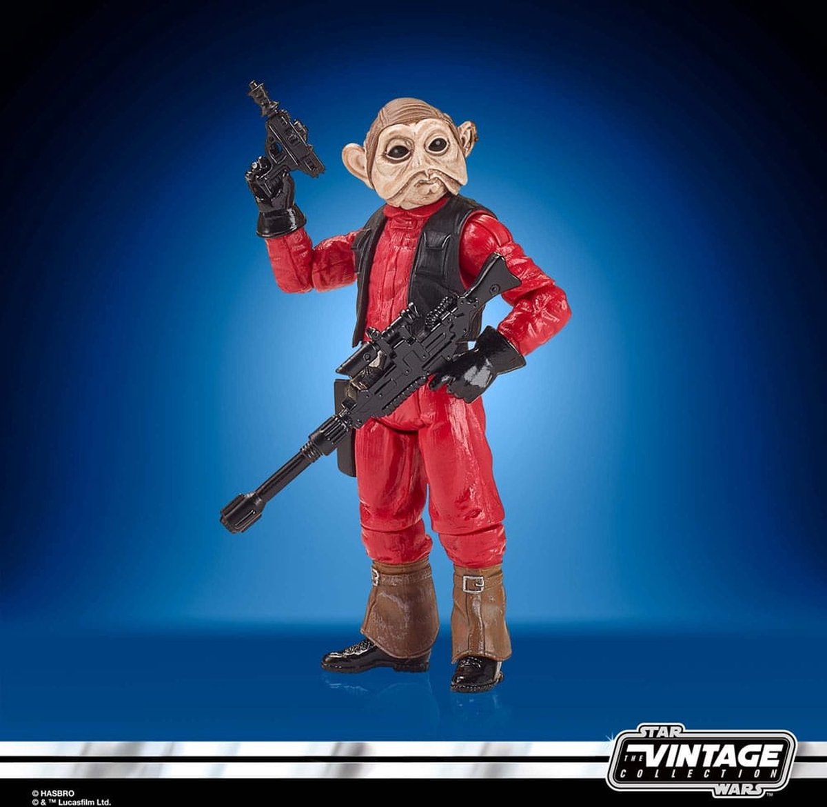 Hasbro Star Wars - Episode VI 40th Anniversary Vintage Collection Nien Nunb 10 cm Actiefiguur - Multicolours