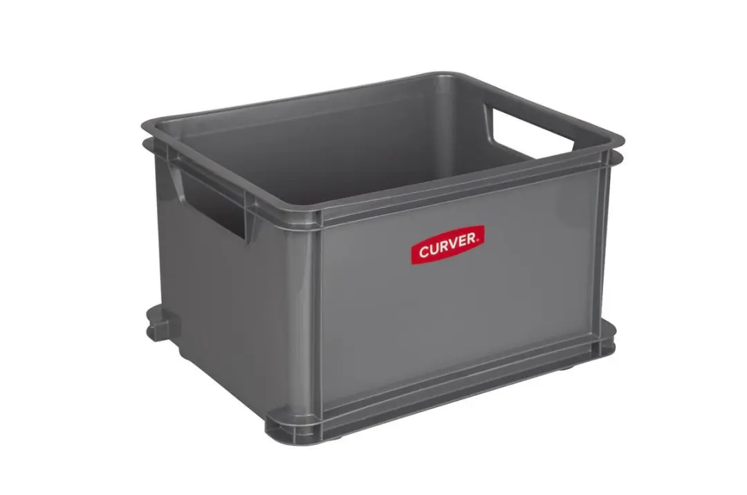 Curver Unibox Classic Eco Stapelkrat 15L - Grijs