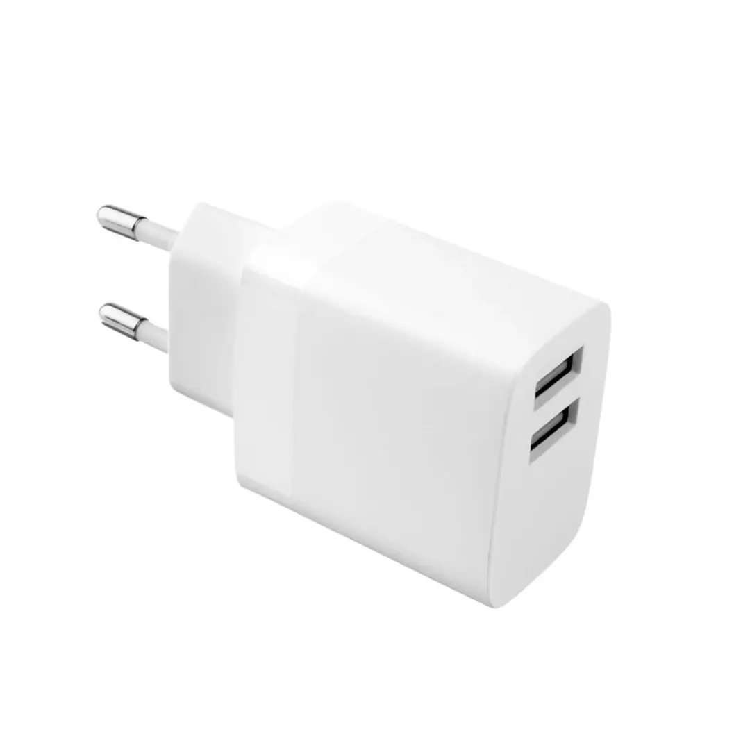 Fixed FIXC17N-2UL-WH USB Oplader 17W - 2x USB-A + Lightning Kabel 1m - Wit