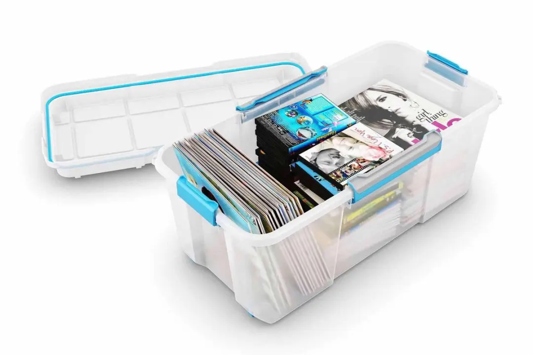 KIS Scuba Opbergbox 80L - Wit/Blauw