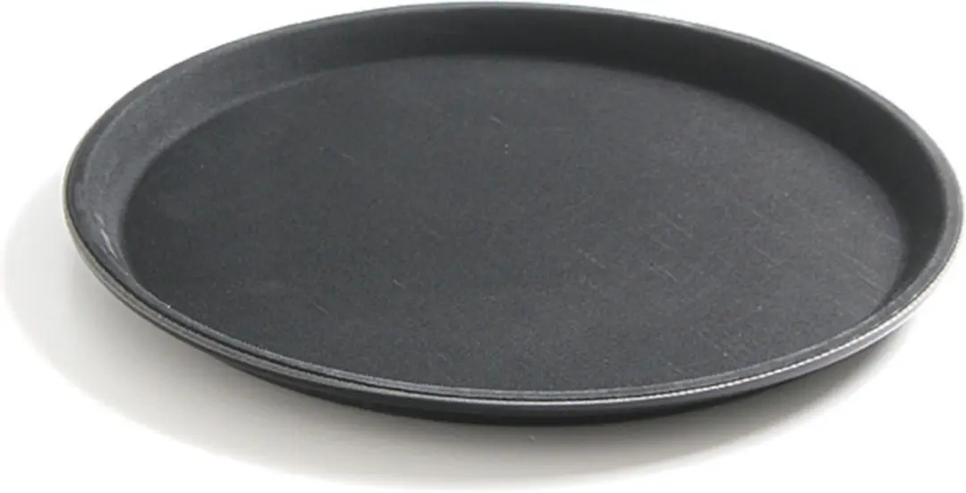 HENDI Rond Dienblad Ø40cm - Antislip - Zwart