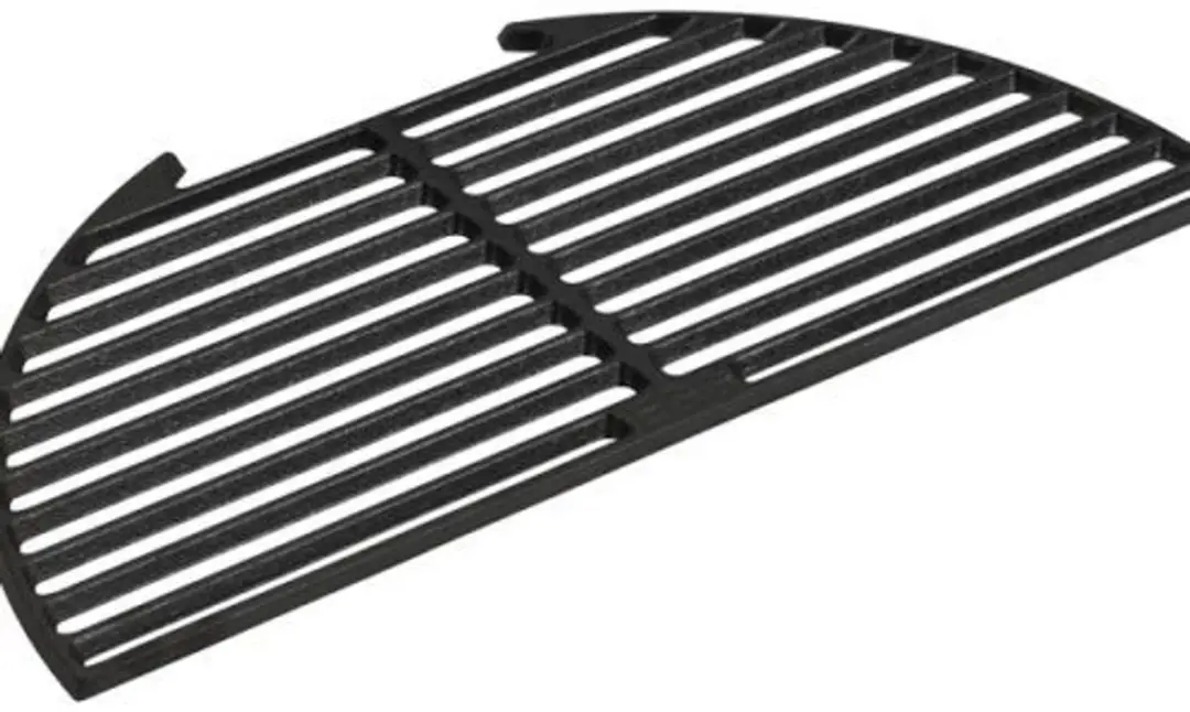Big Green Egg Gietijzer Halfrond Grillrooster Large - Zwart