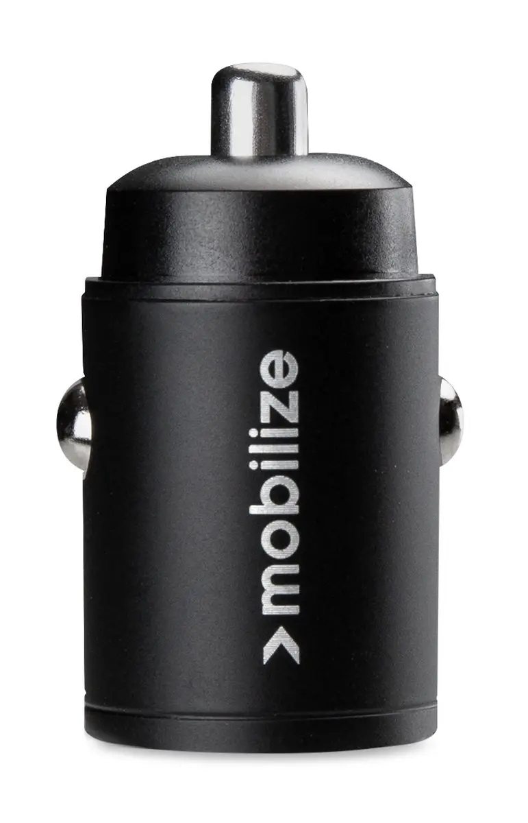 Mobilize MOBCC001 USB-C Autolader 30W - Zwart
